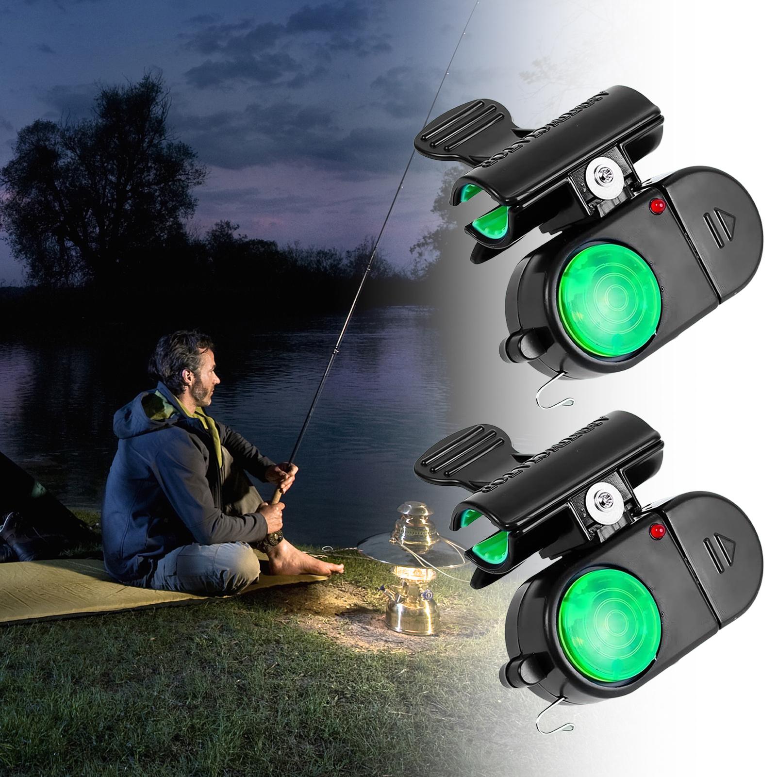 Outdoor Lighting Poles - 2 Buah Alarm Gigitan Pancing Lampu