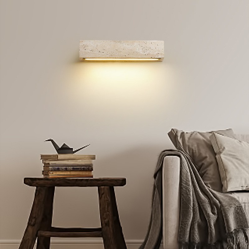 Outdoor Lighting Rental - Lampu Dinding Kamar Tidur Travertine Kuning
