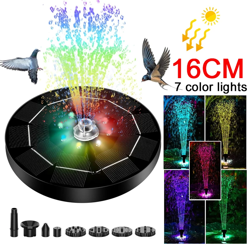 Outdoor Lighting In Ground - Lampu air mancur tenaga surya 7