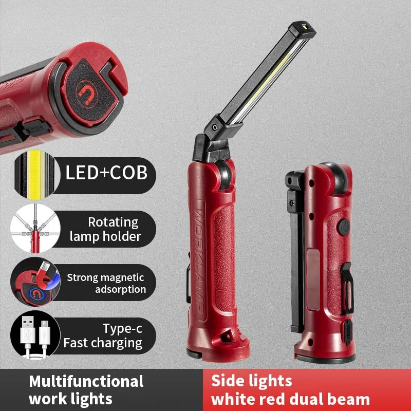 Outdoor Lighting Types - Lampu Kerja LED COB Senter Lipat