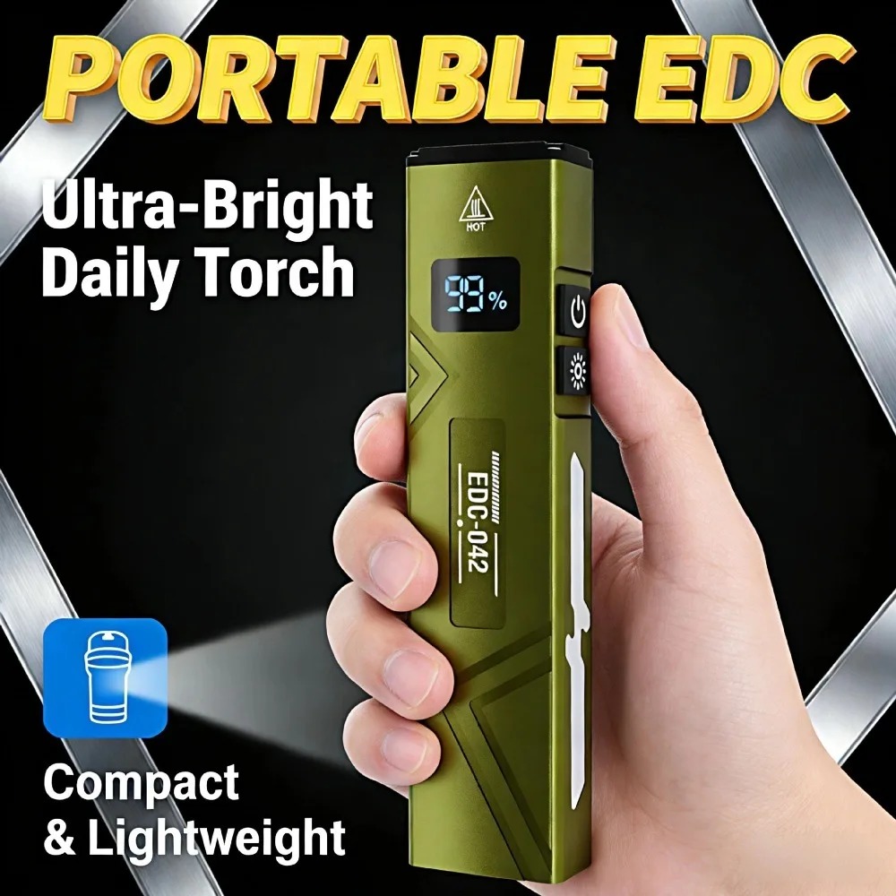 Outdoor Lighting Types - Senter Mini EDC Baru Super Terang,