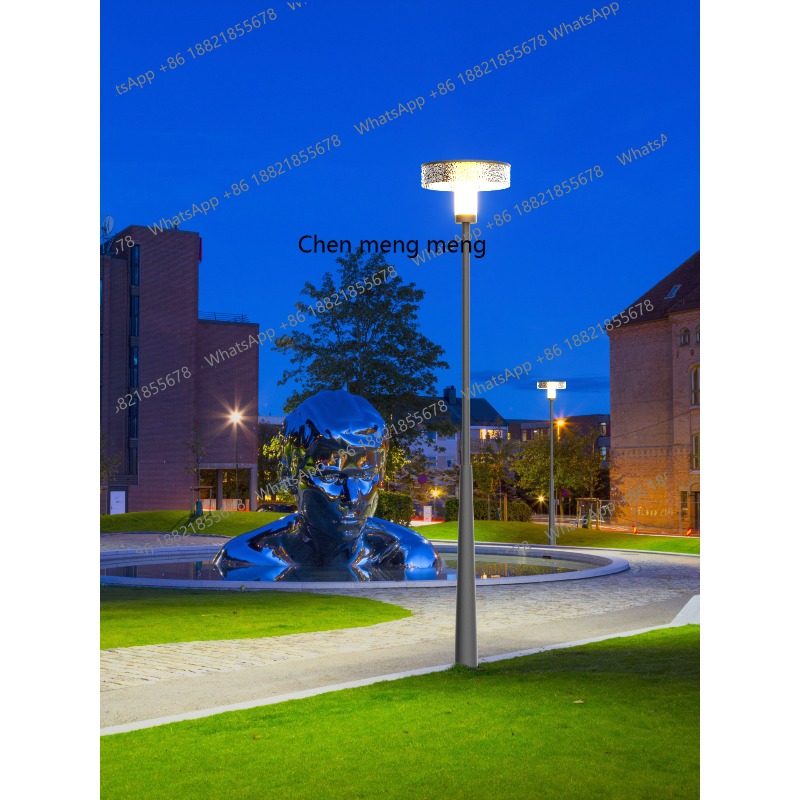 Outdoor Lighting Poles - Lampu Taman Tiang Tinggi Tenaga Surya