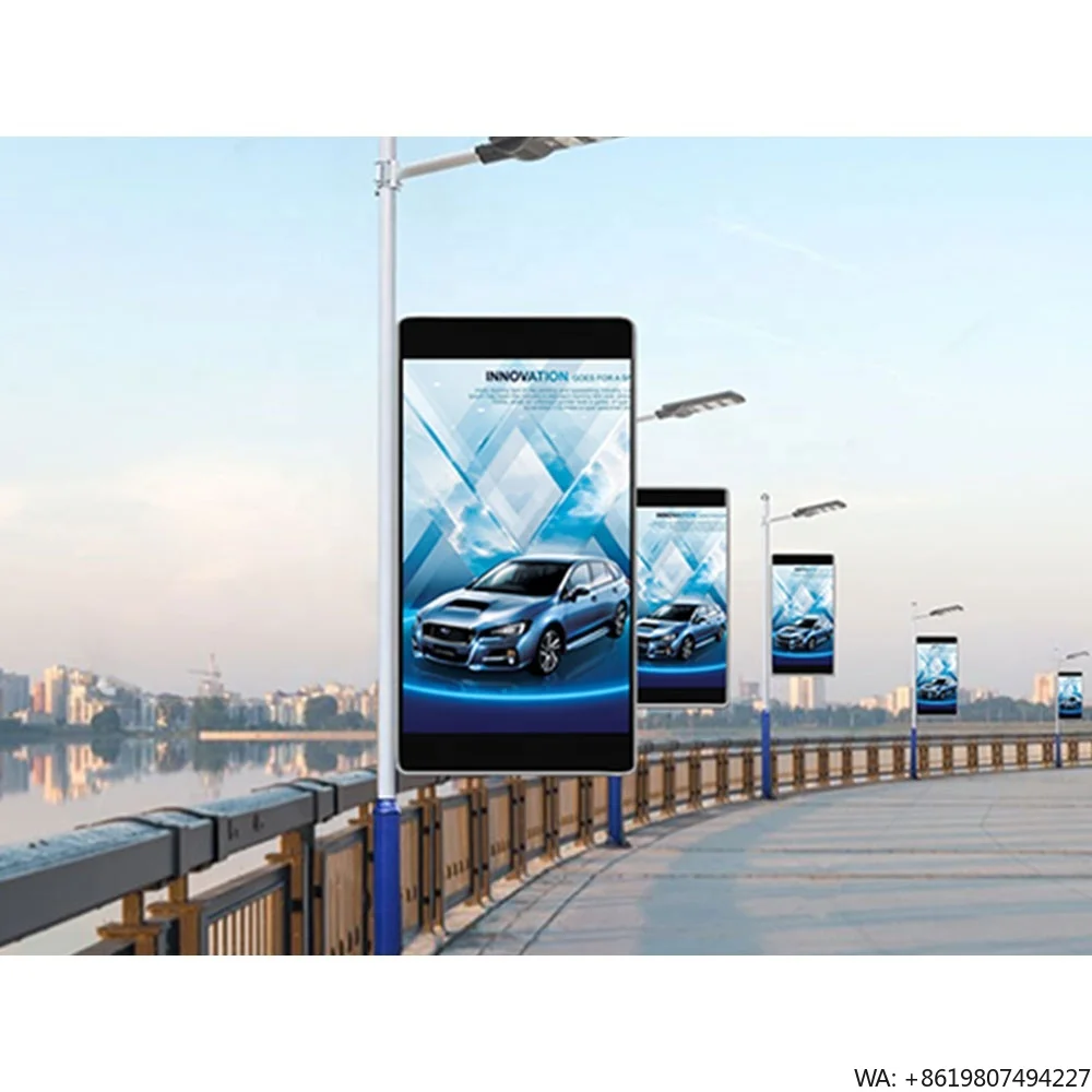 Outdoor Lighting Poles - Tiang Lampu Jalan Ringan dengan Papan