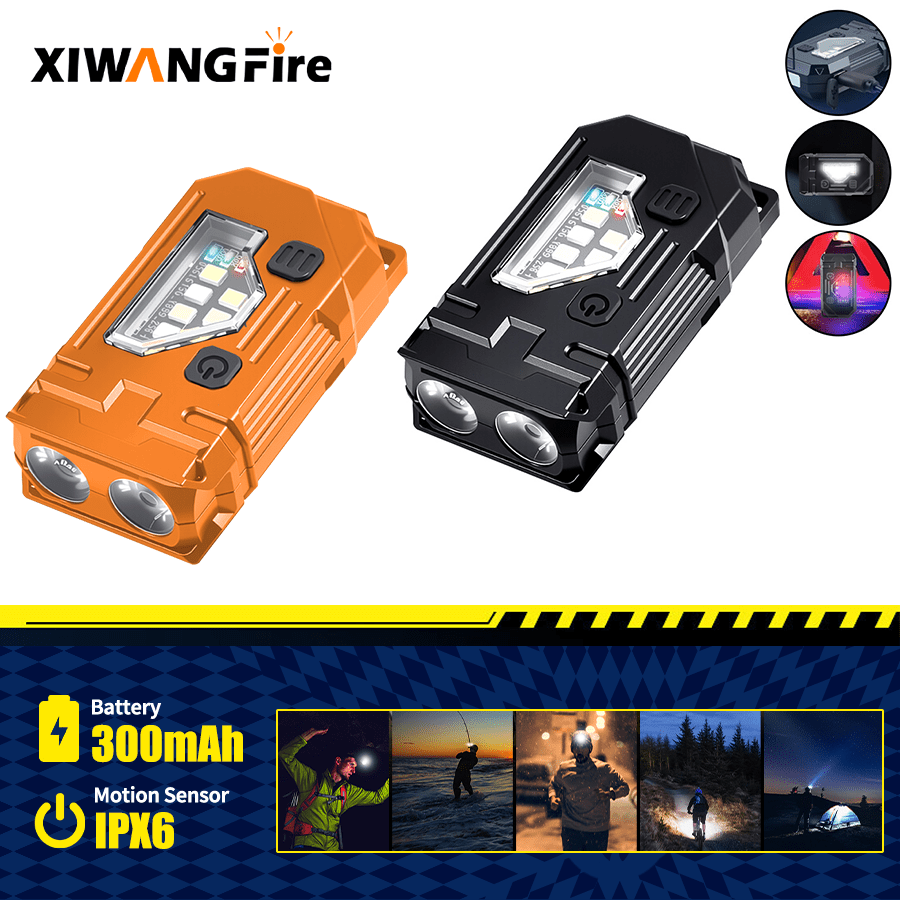 Outdoor Lighting Types - Senter Mini Gantungan Kunci EDC -