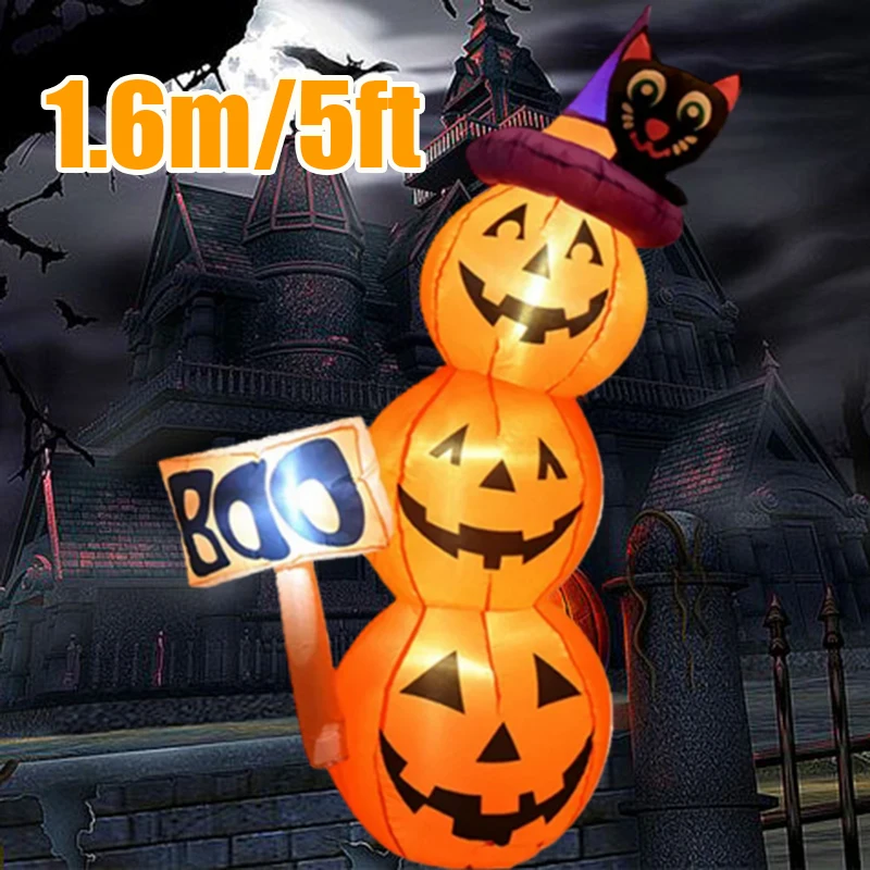 Outdoor Lighting In Ground - Lampu LED tiup Halloween, lampu LED