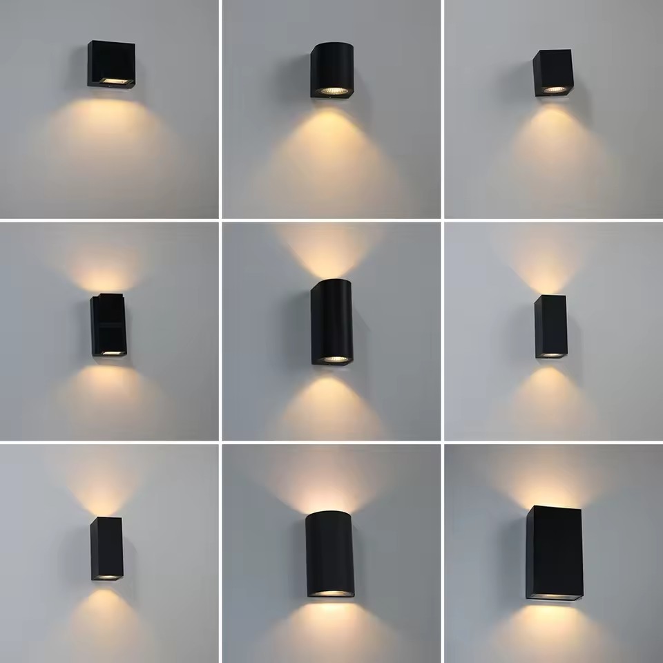 Outdoor Lighting On Stairs - IP65 Lampu Dinding LED Aluminium Luar