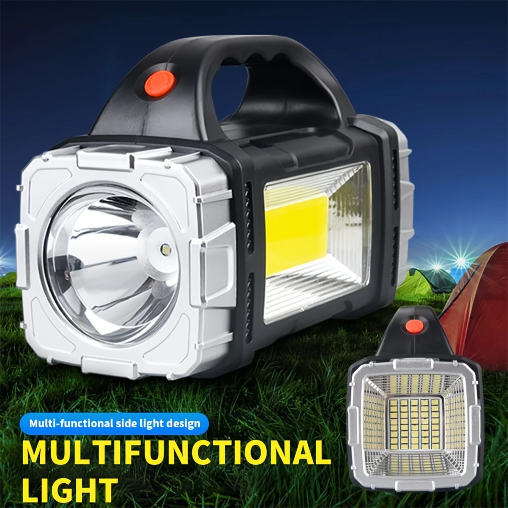 Outdoor Lighting Portable - Senter LED Tenaga Surya USB Portabel