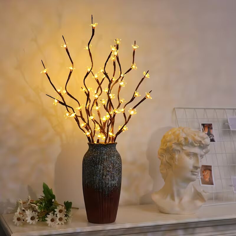 Outdoor Lighting Lamp - 1/2 Buah 20LED Lampu Cabang Pohon