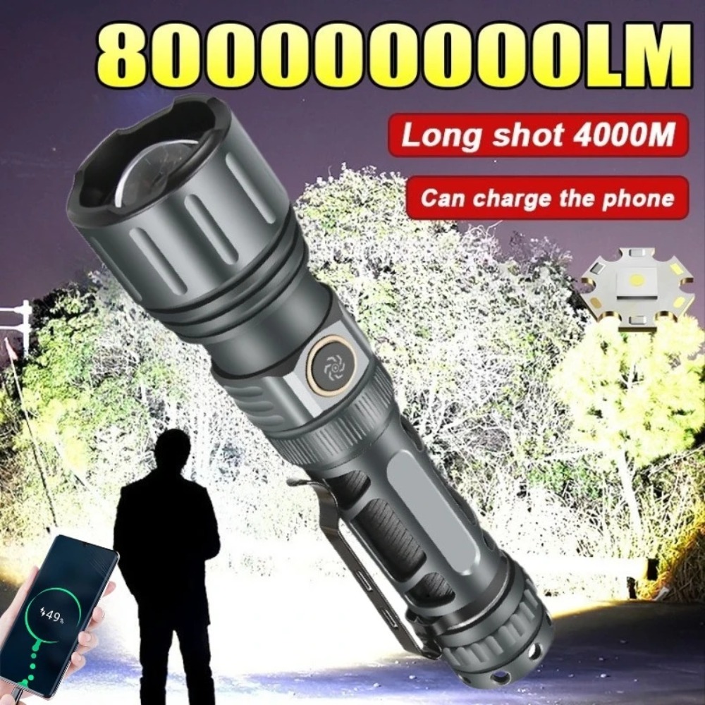 Outdoor Lighting Portable - Senter Super Terang Lampu LED Portabel