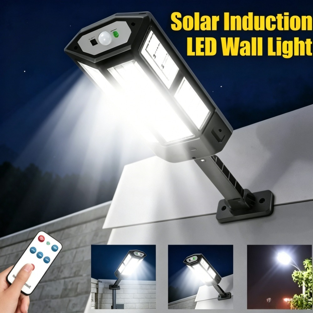 Outdoor Lighting With Outlet - Lampu Tenaga Surya LED yang Kuat,