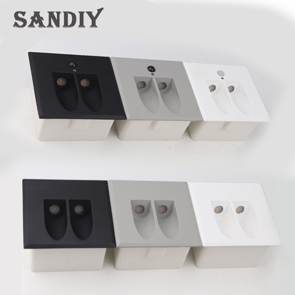 SANDIY   Sensor Lampu Dinding  - Outdoor Lighting On Stairs ulasan dan harga