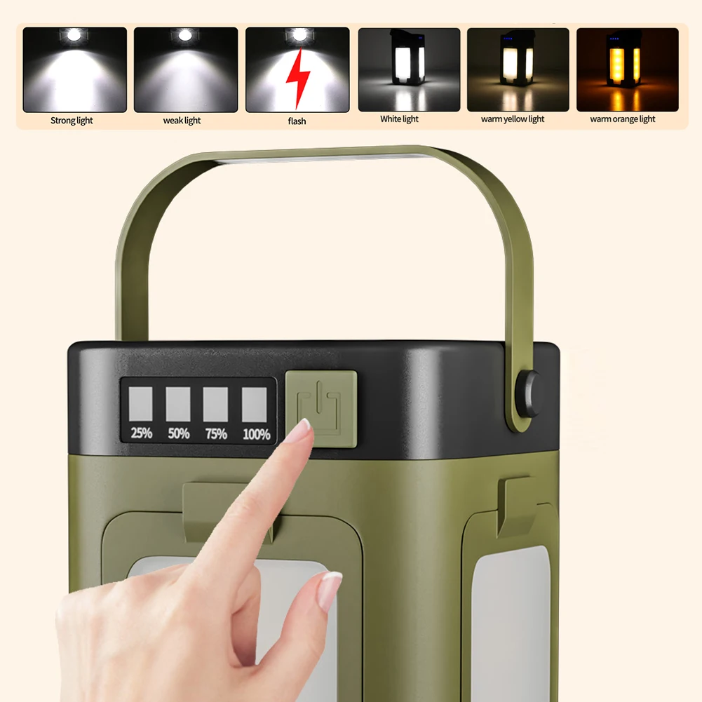 Lampu Camping Portabel Tenaga  - Outdoor Lighting Lamp ulasan dan harga