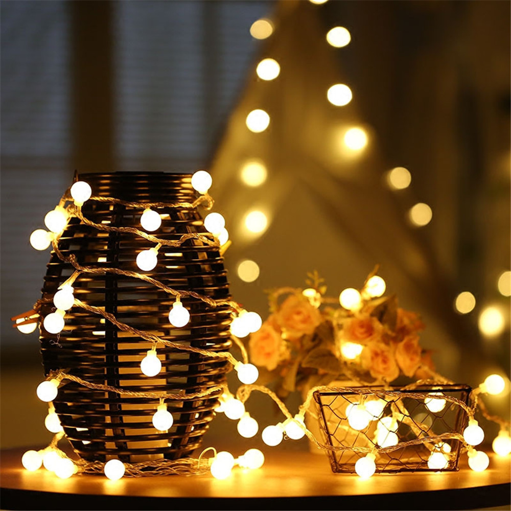 Lampu String Tenaga Surya/USB/ - Outdoor Lighting Waterproof ulasan dan harga