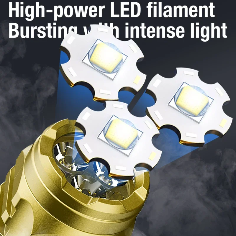 Senter LED Daya Tinggi Kuat de - Outdoor Lighting Types ulasan dan harga