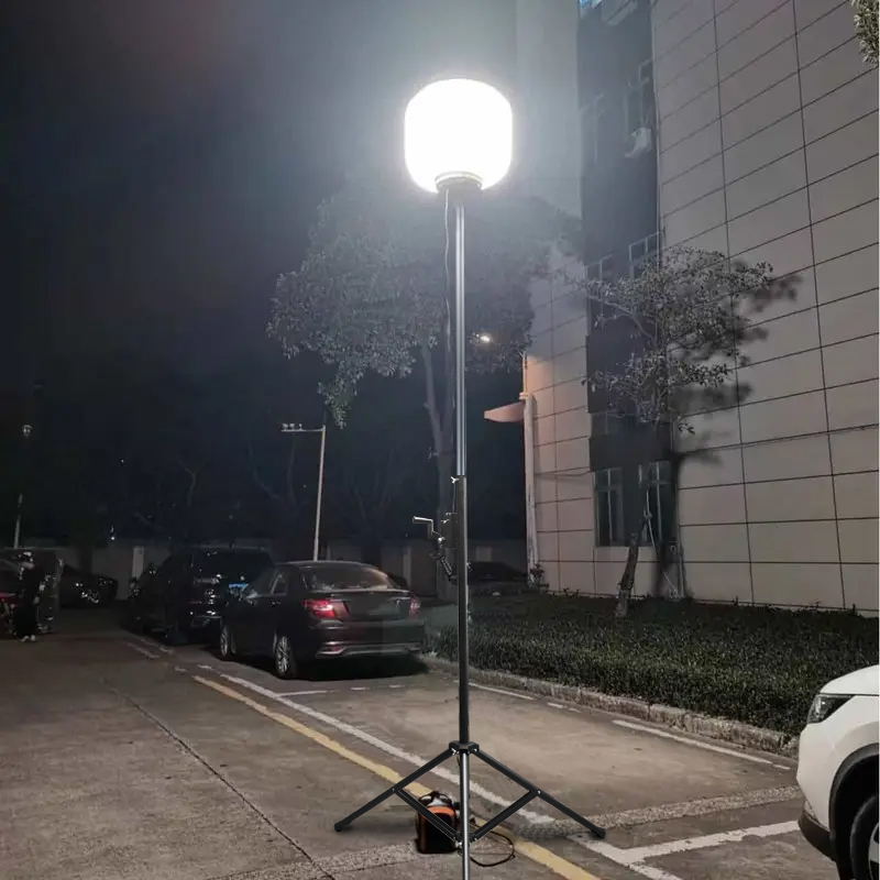 Tiang Teleskopik Luar Ruangan  - Outdoor Lighting Rental ulasan dan harga