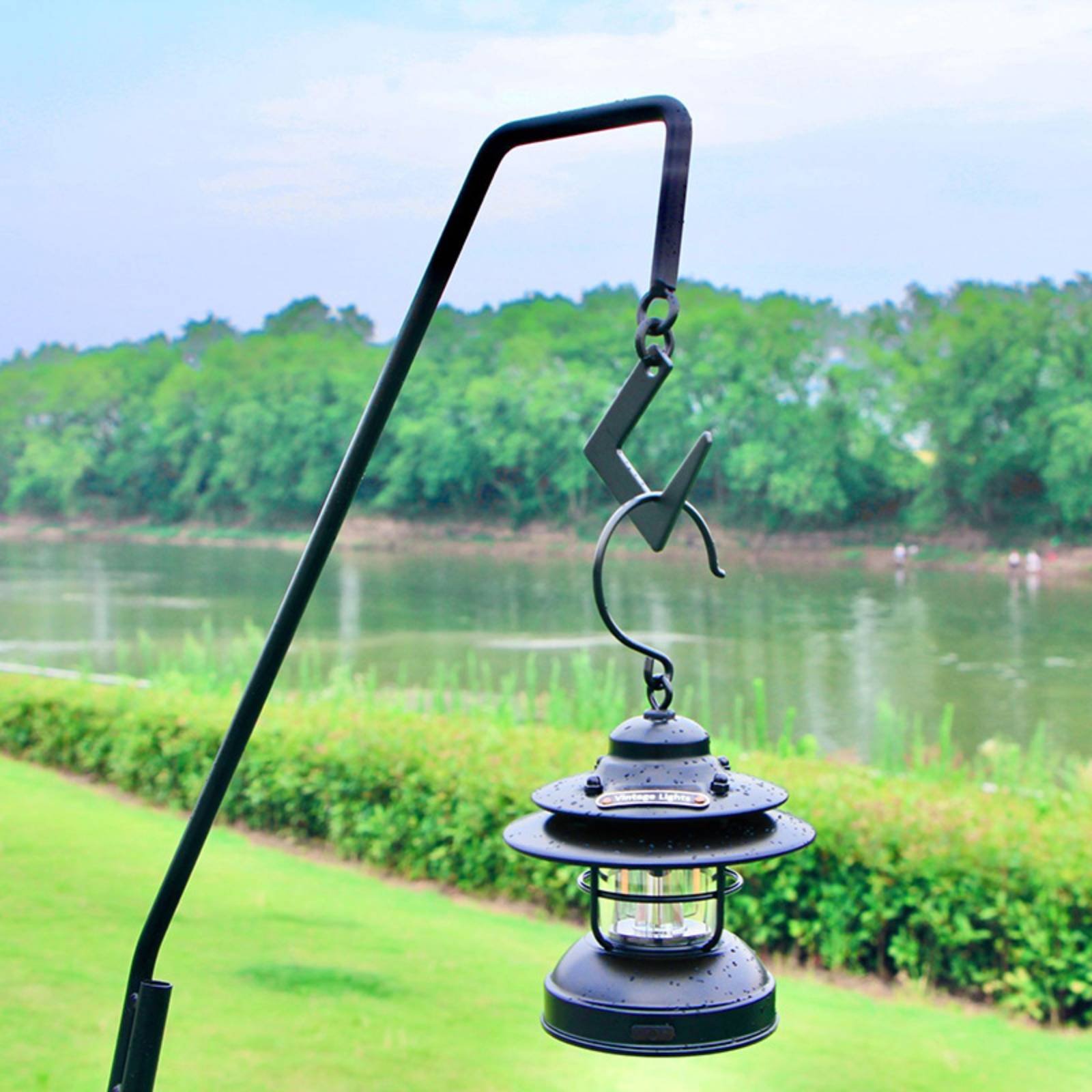 Penyangga Lentera Camping yang - Outdoor Lighting Poles ulasan dan harga