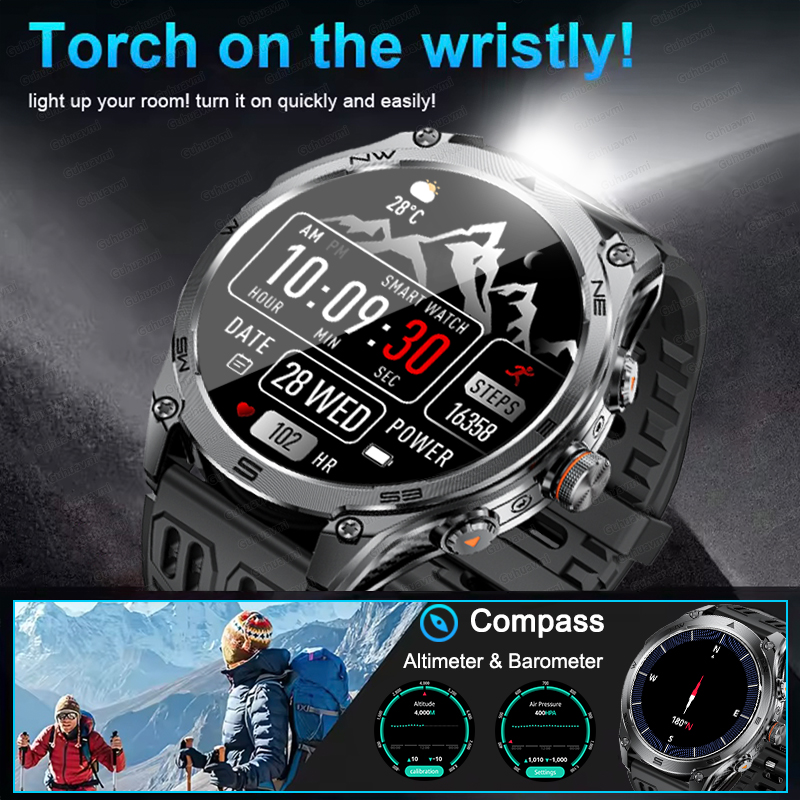 Jam Tangan Pintar Baterai Besa - Outdoor Lighting Waterproof ulasan dan harga