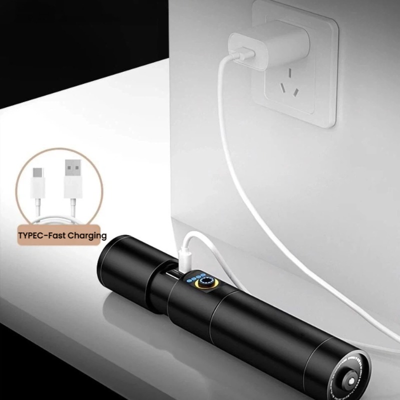 Senter LED Cahaya Kuat Pengisi - Outdoor Lighting Types ulasan dan harga