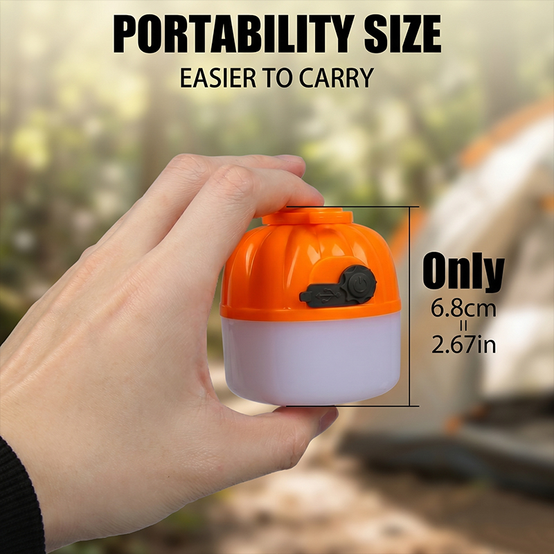Lampu LED Mini Portabel Bentuk - Outdoor Lighting Types ulasan dan harga