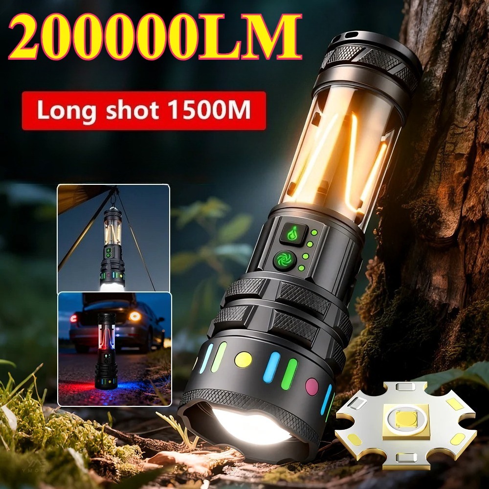 Senter LED Ultra Terang yang K - Outdoor Lighting Types ulasan dan harga