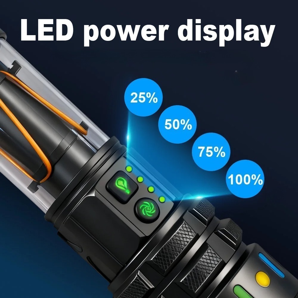 Senter LED Ultra Terang yang K - Outdoor Lighting Types ulasan dan harga