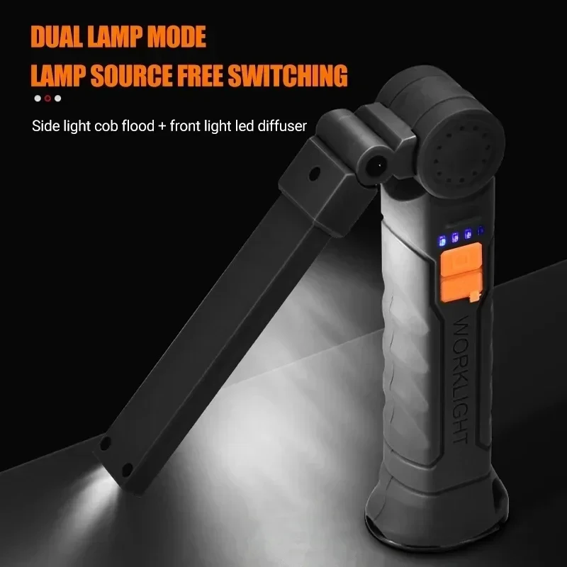 Senter LED COB Portabel Lampu  - Outdoor Lighting Types ulasan dan harga