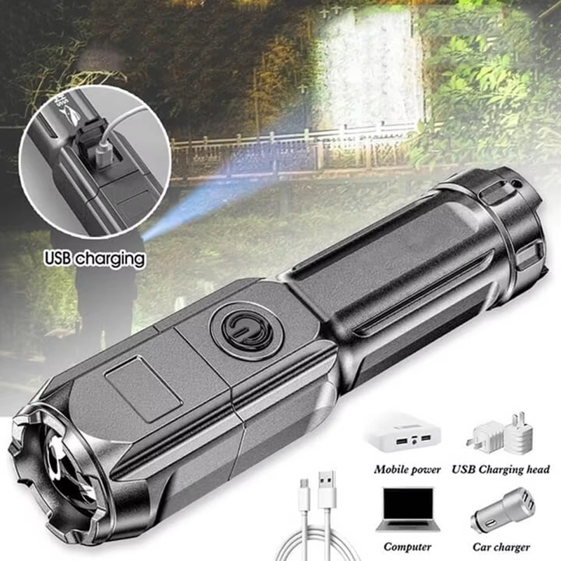 Senter LED Cahaya Kuat USB Dap - Outdoor Lighting Poles ulasan dan harga