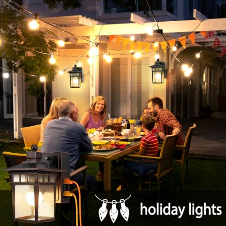 Lampu Luar Ruangan dengan Stop - Outdoor Lighting With Outlet ulasan dan harga