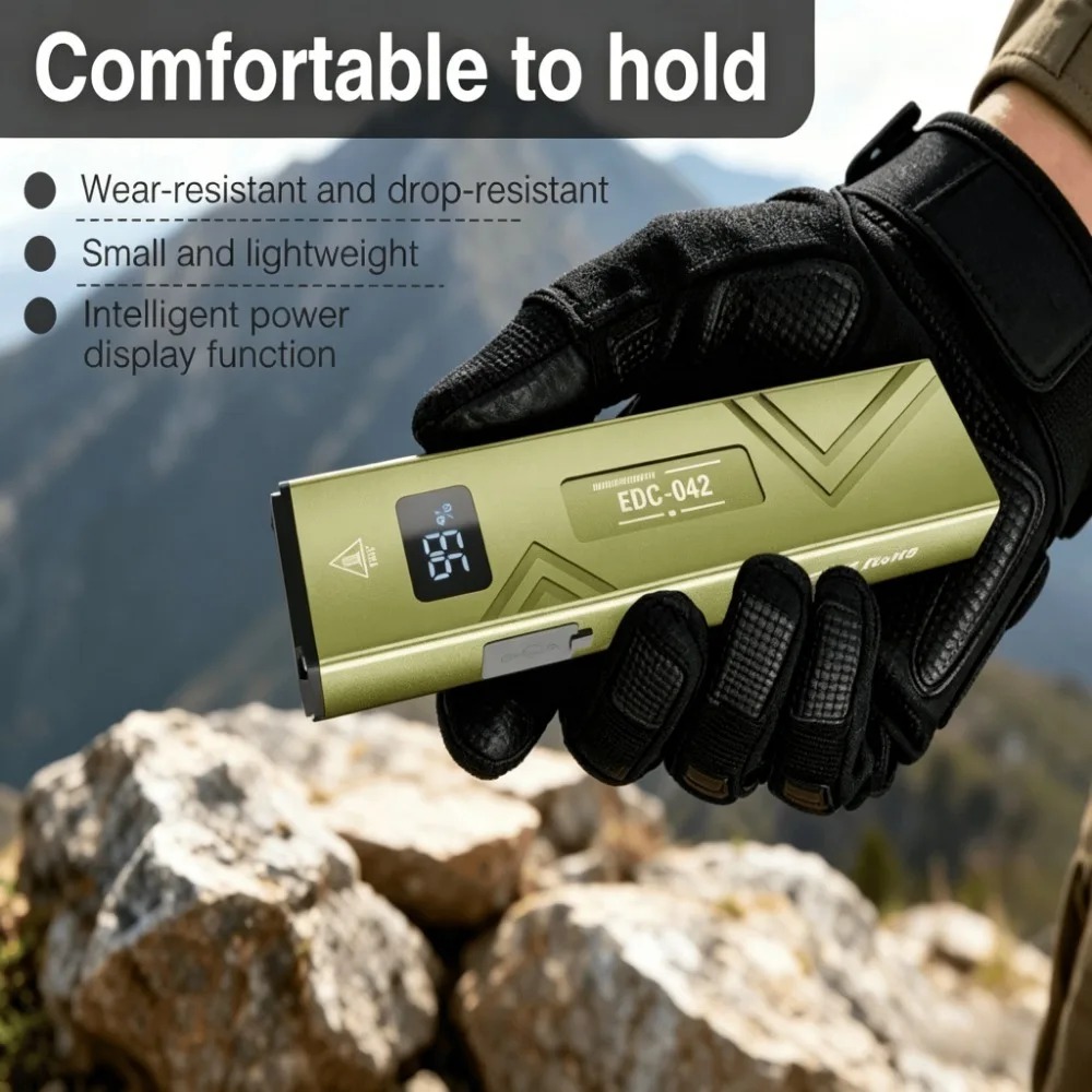 Senter Mini EDC Baru Super Ter - Outdoor Lighting Types ulasan dan harga