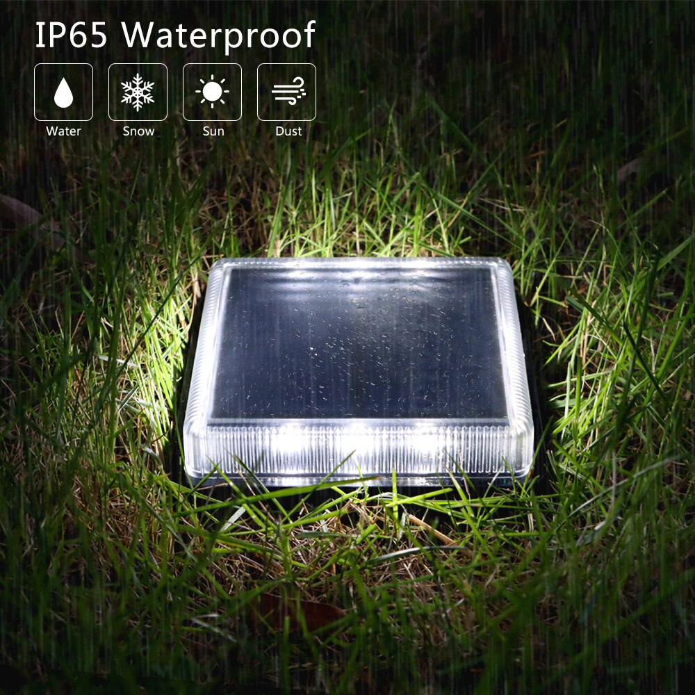 Lampu dek tenaga surya 12 LED, - Outdoor Lighting On Stairs ulasan dan harga
