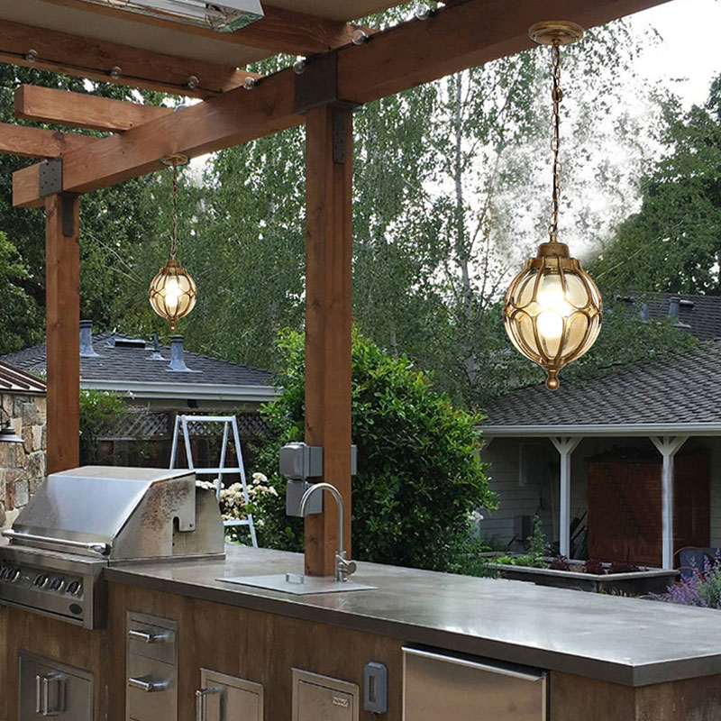 Lampu gantung tahan air Amerik - Outdoor Lighting Led Fixtures ulasan dan harga