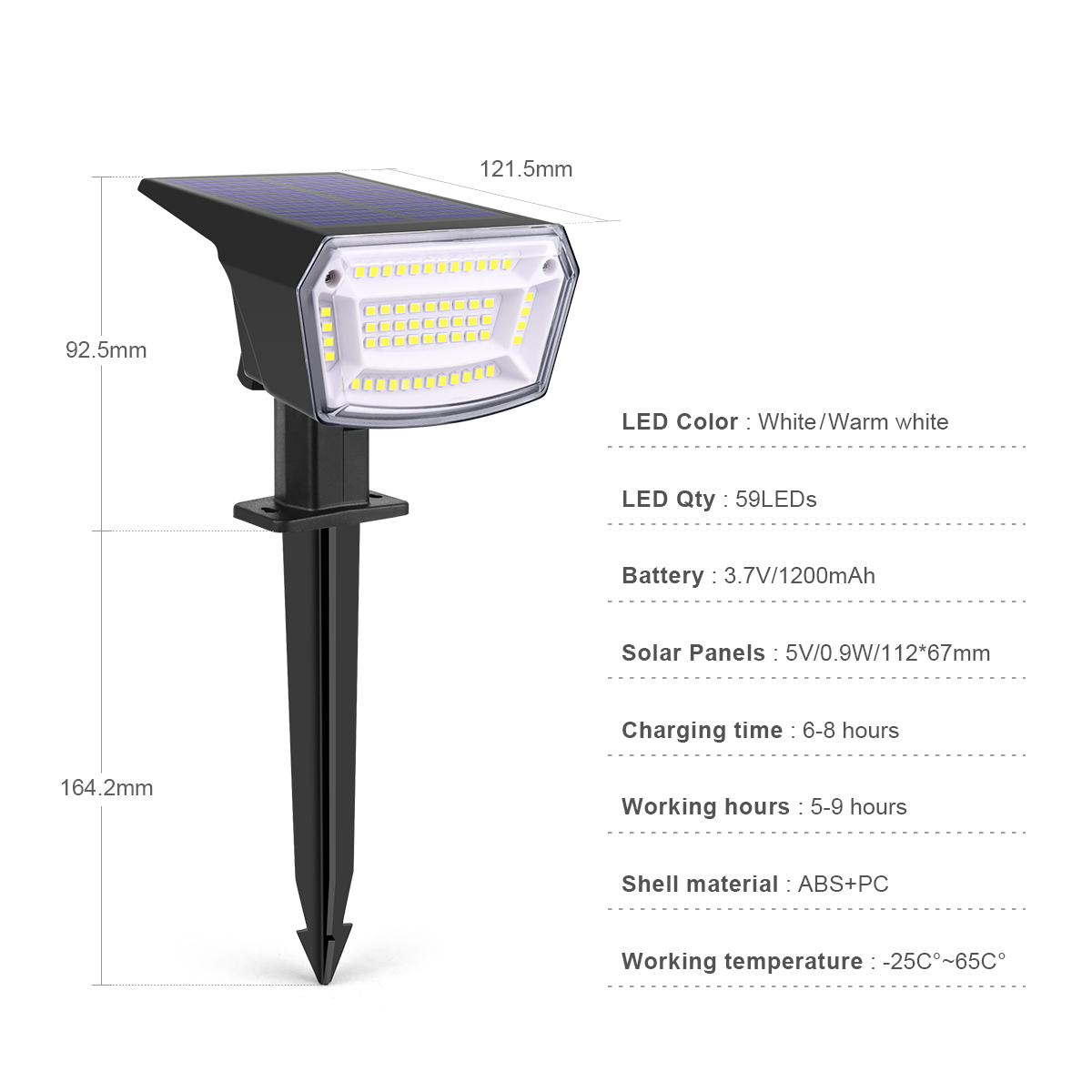 Lampu Sorot Tenaga Surya Luar  - Halo Outdoor Lighting ulasan dan harga