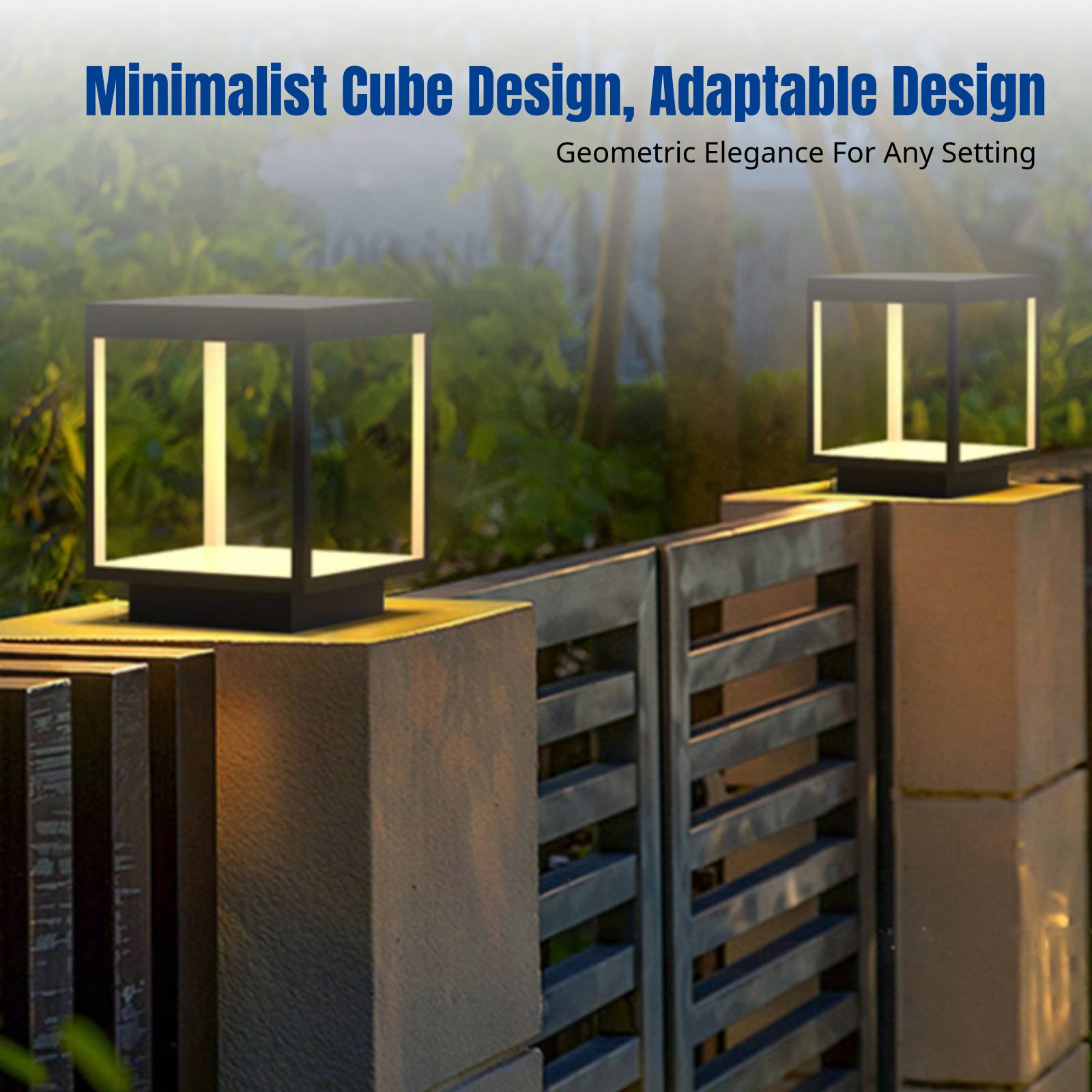 Lampu Pilar LED Minimalis Mode - Outdoor Lighting Waterproof ulasan dan harga