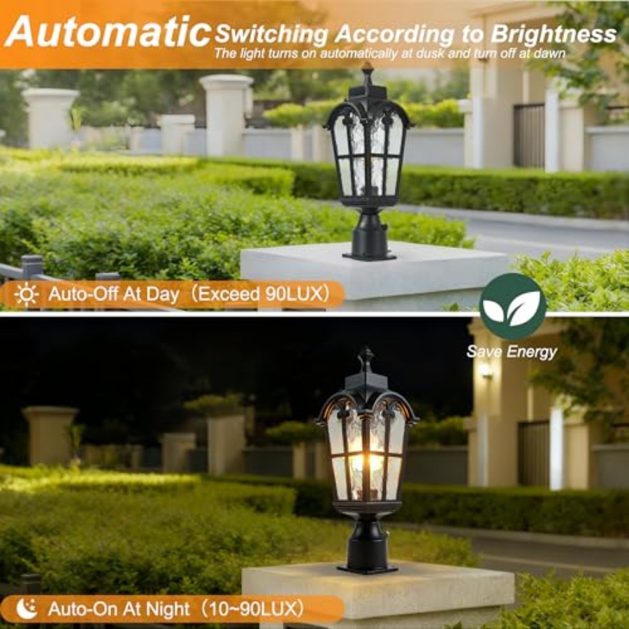 Lampu Tiang Luar Ruangan Senso - Outdoor Lighting Waterproof ulasan dan harga