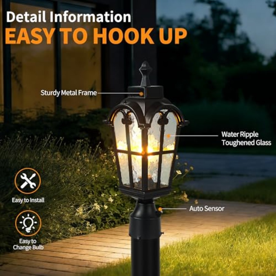 Lampu Tiang Luar Ruangan Senso - Outdoor Lighting Waterproof ulasan dan harga