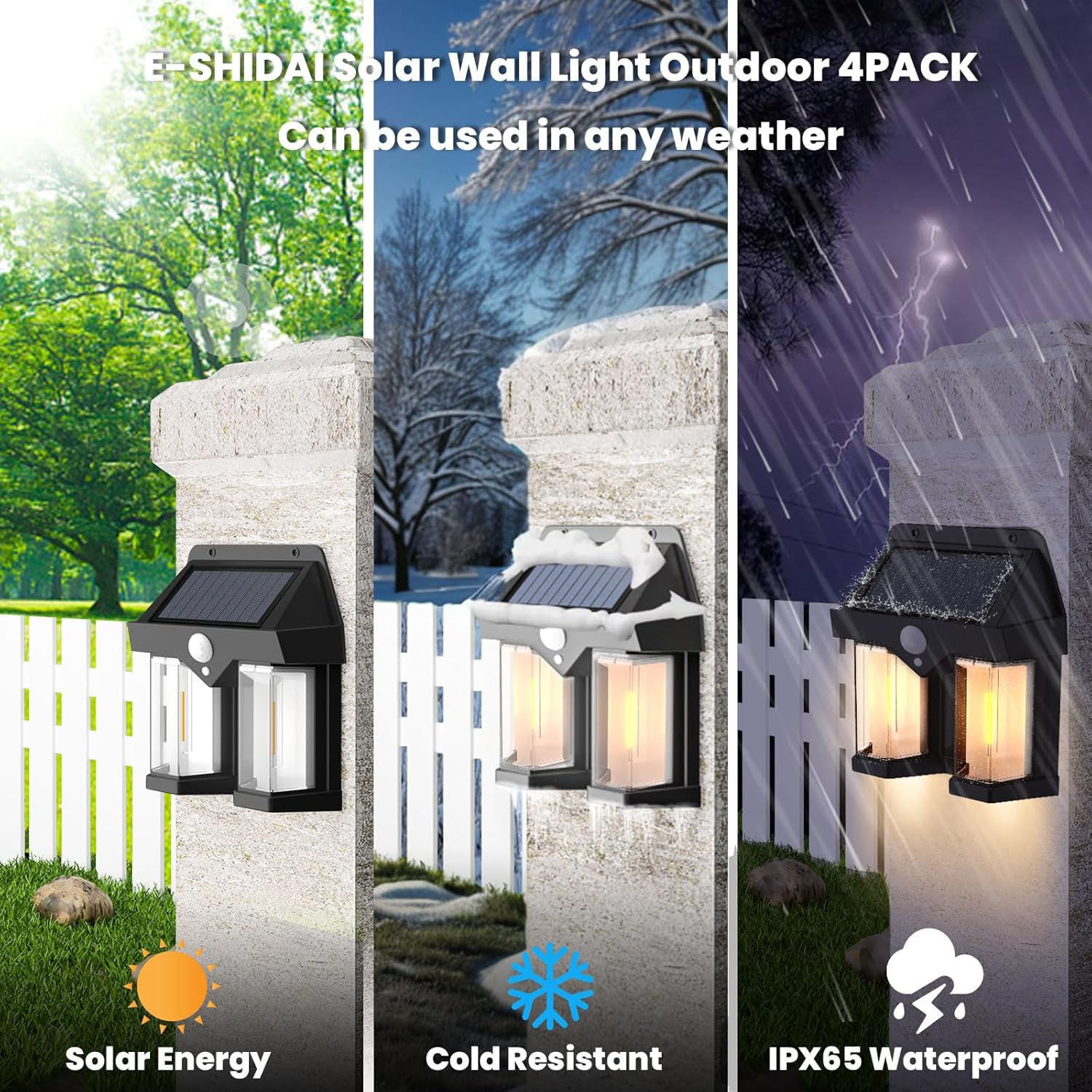 Lampu Dinding Tenaga Surya Vin - Outdoor Lighting With Outlet ulasan dan harga