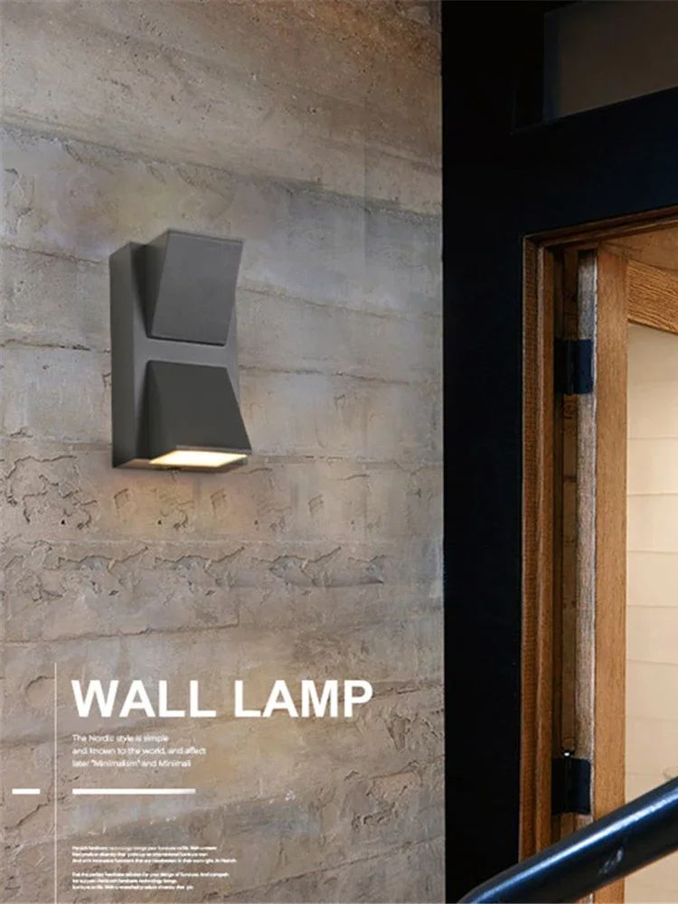 IP65 Lampu Dinding LED Alumini - Outdoor Lighting On Stairs ulasan dan harga