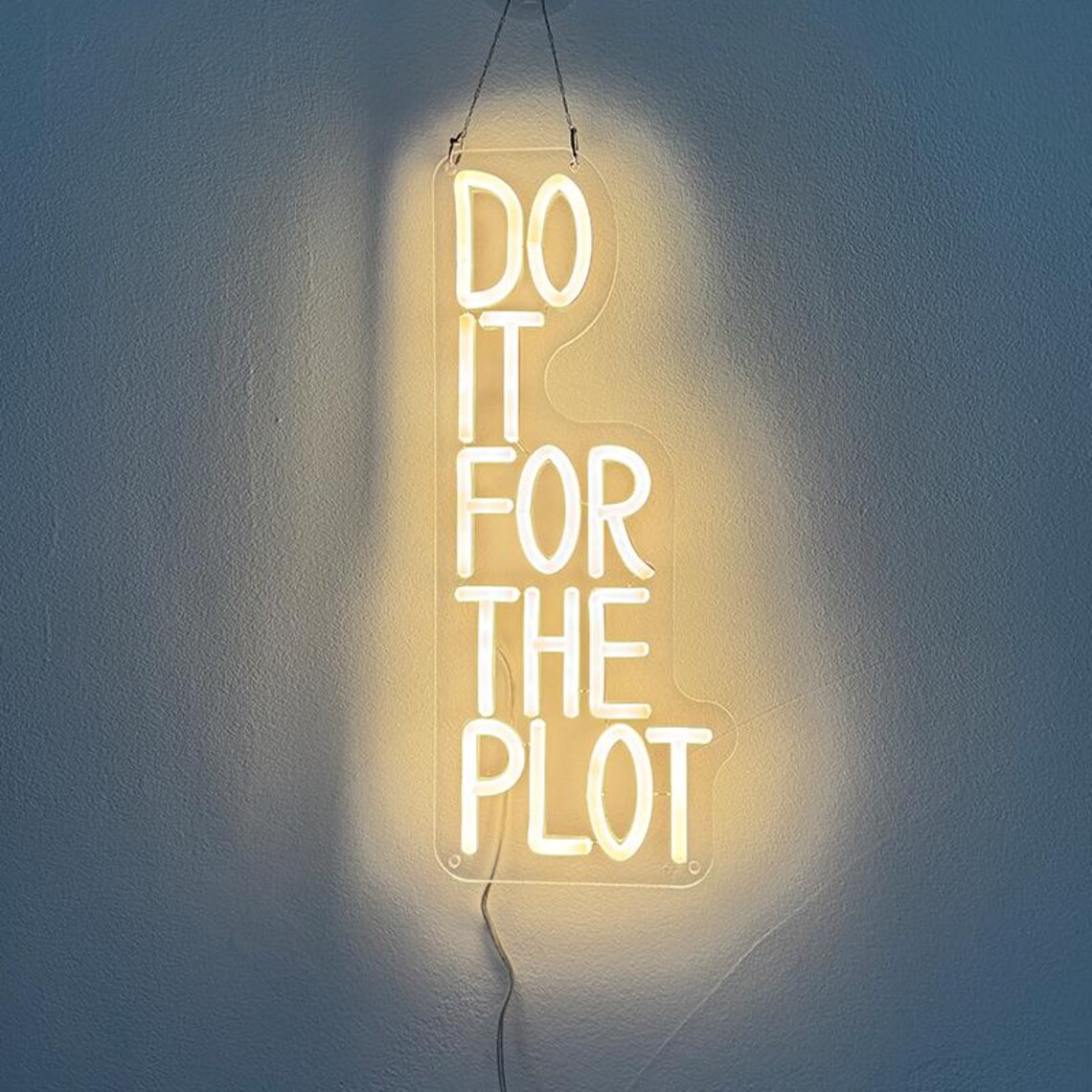 Lampu Neon Do It For The Plot, - Outdoor Lighting Quotes ulasan dan harga