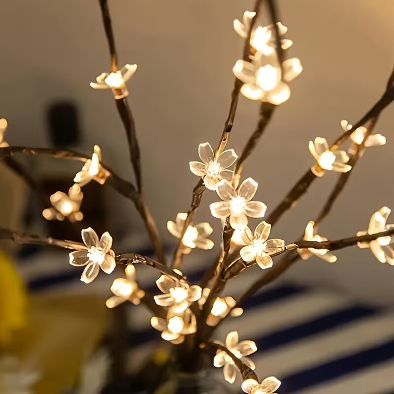 1/2 Buah 20LED Lampu Cabang Po - Outdoor Lighting Lamp ulasan dan harga
