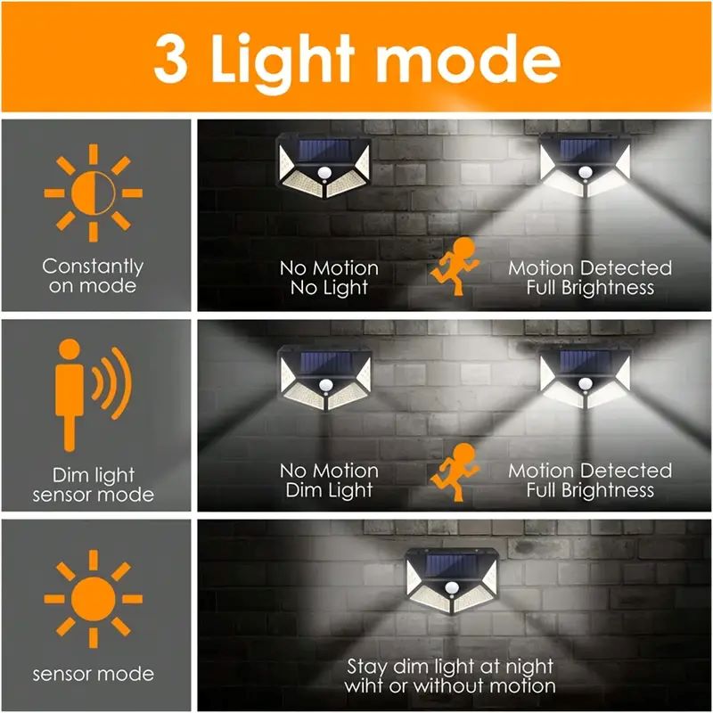 Lampu Taman Tenaga Surya 100LE - Outdoor Lighting Quality ulasan dan harga