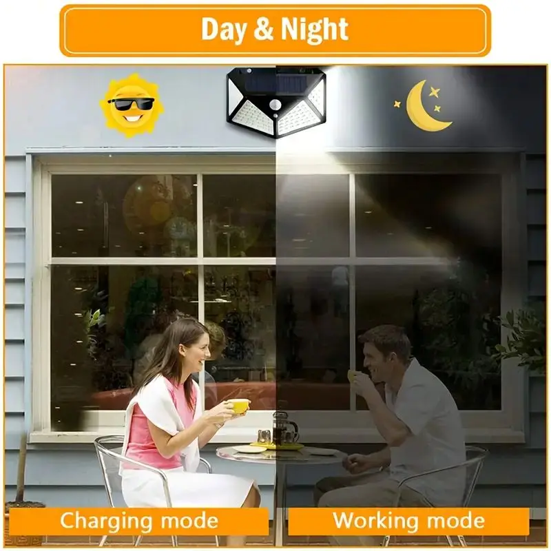Lampu Taman Tenaga Surya 100LE - Outdoor Lighting Quality ulasan dan harga