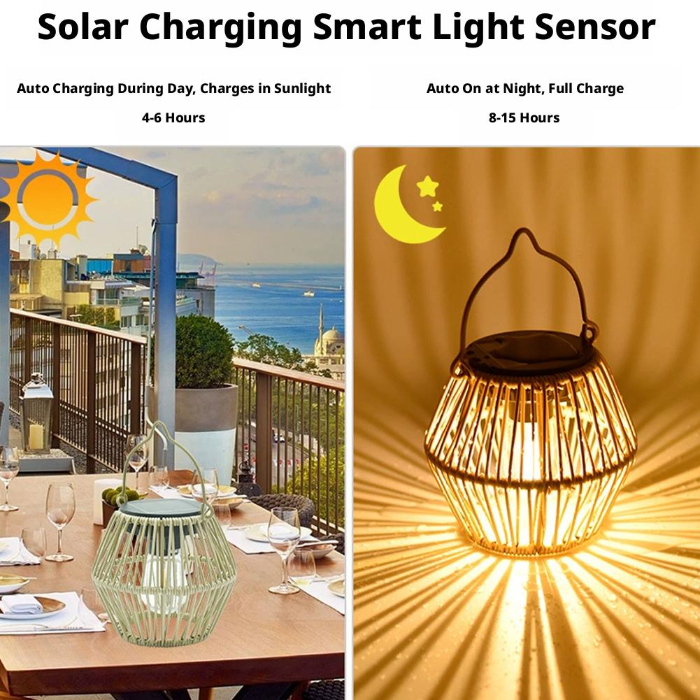Lampu Rotan Tenaga Surya Tahan - Outdoor Lighting Lamp ulasan dan harga