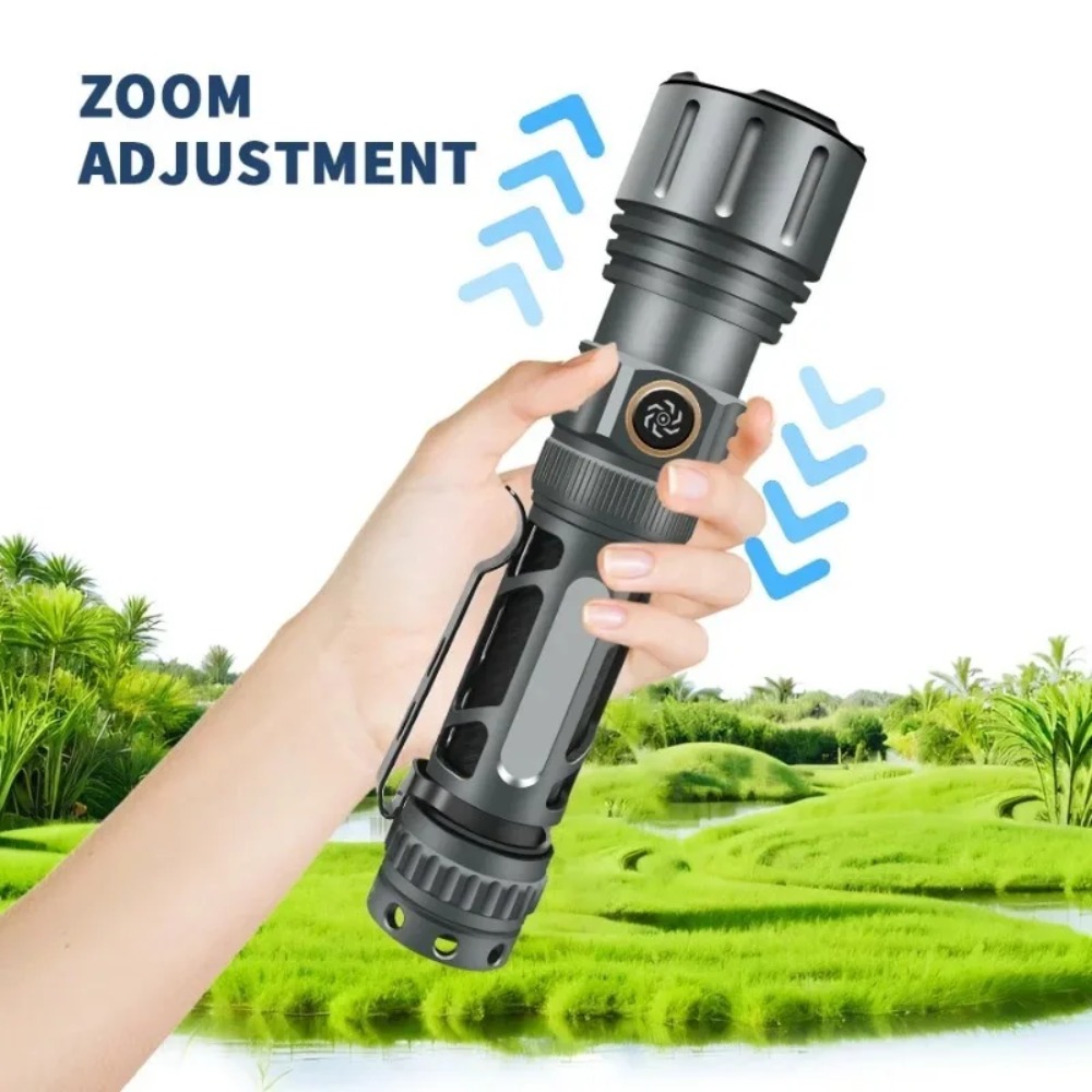 Senter Super Terang Lampu LED  - Outdoor Lighting Portable ulasan dan harga