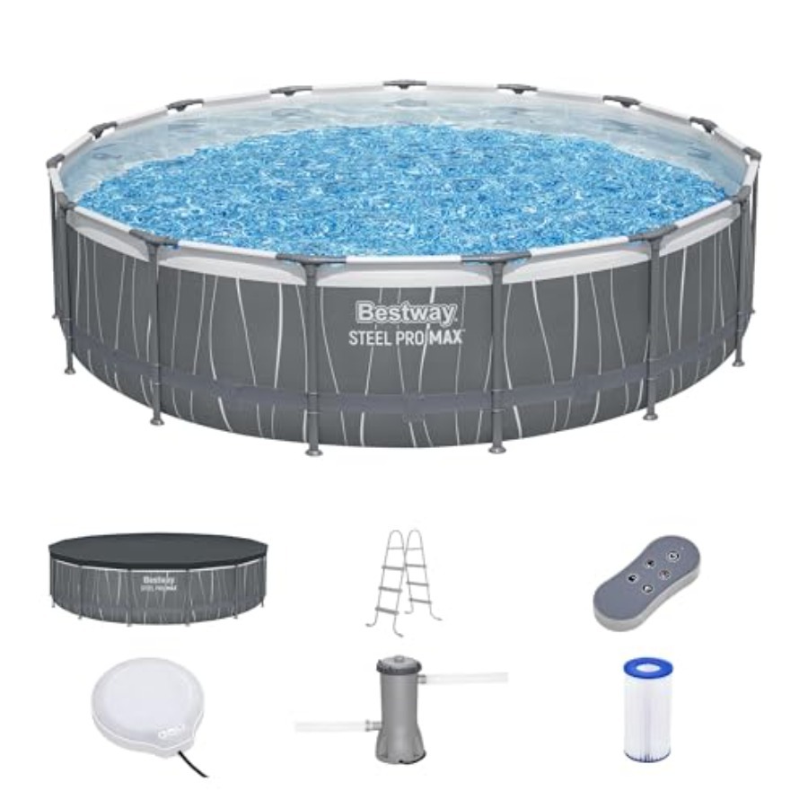 Kolam Renang di Atas Tanah 15' - Outdoor Lighting Around Pool ulasan dan harga
