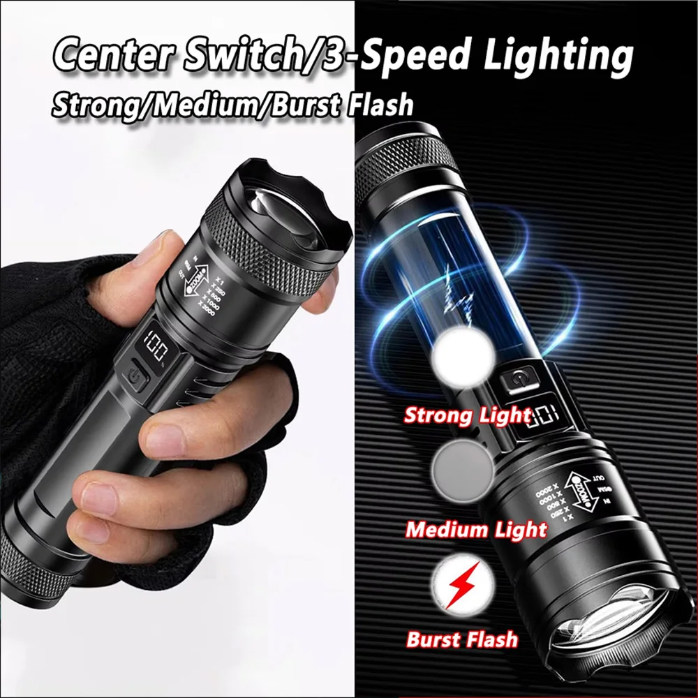 Senter LED Isi Ulang Senter ya - Outdoor Lighting Quality ulasan dan harga