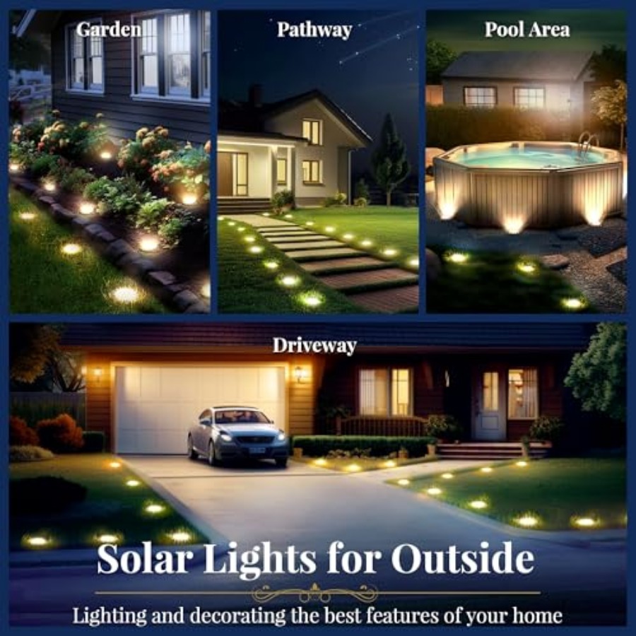 Lampu Taman Tenaga Surya Lampu - Outdoor Lighting In Ground ulasan dan harga