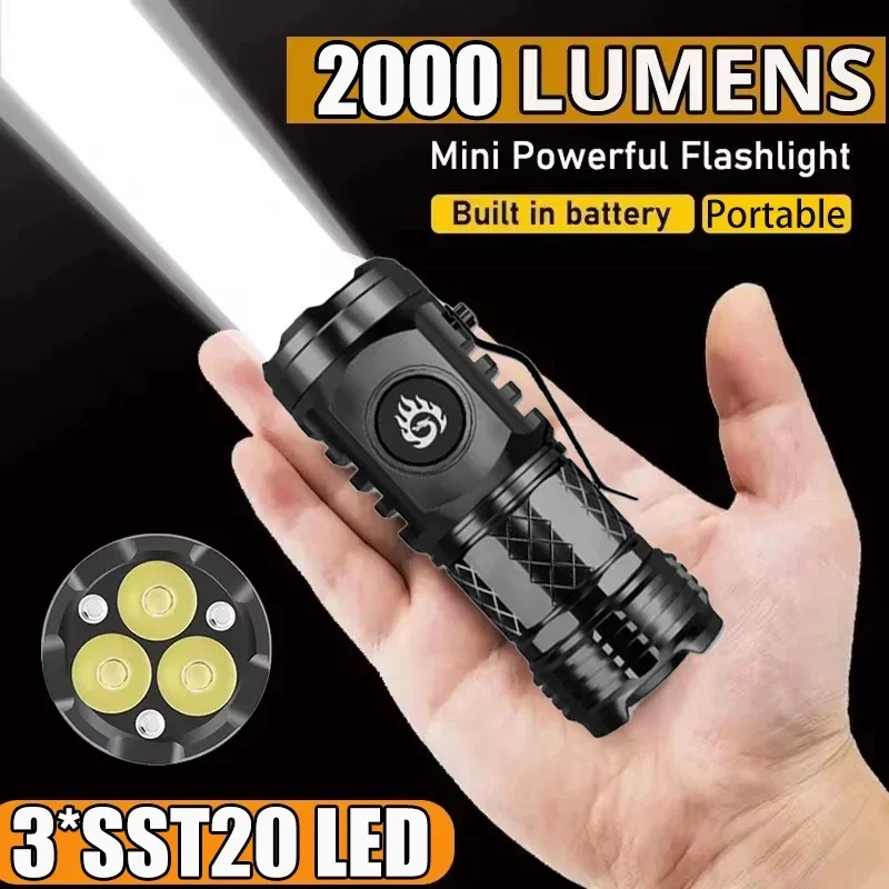 Senter Taktis Daya Tinggi 3LED - Outdoor Lighting Quality ulasan dan harga