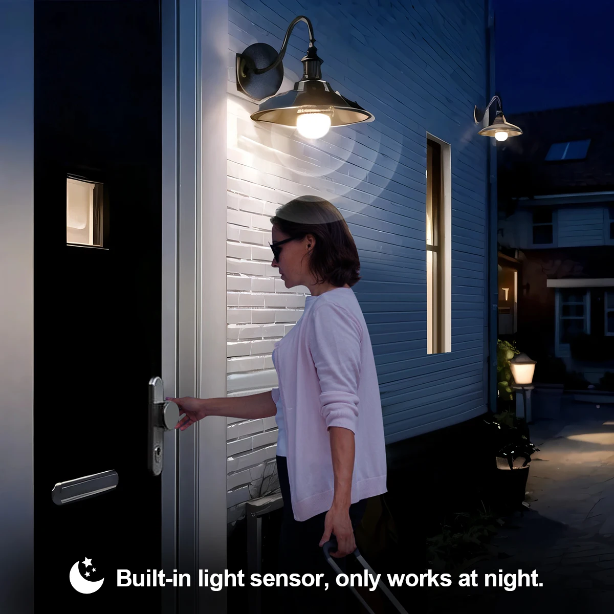 AC175V-265V E27 Sensor Gerak R - Outdoor Lighting On Stairs ulasan dan harga