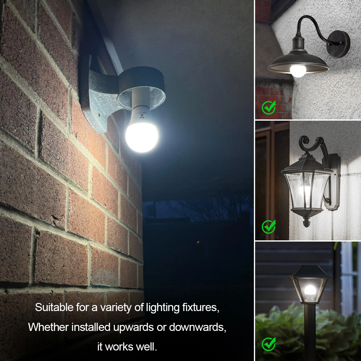 AC175V-265V E27 Sensor Gerak R - Outdoor Lighting On Stairs ulasan dan harga